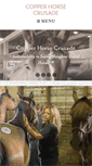 Mobile Screenshot of copperhorsecrusade.com